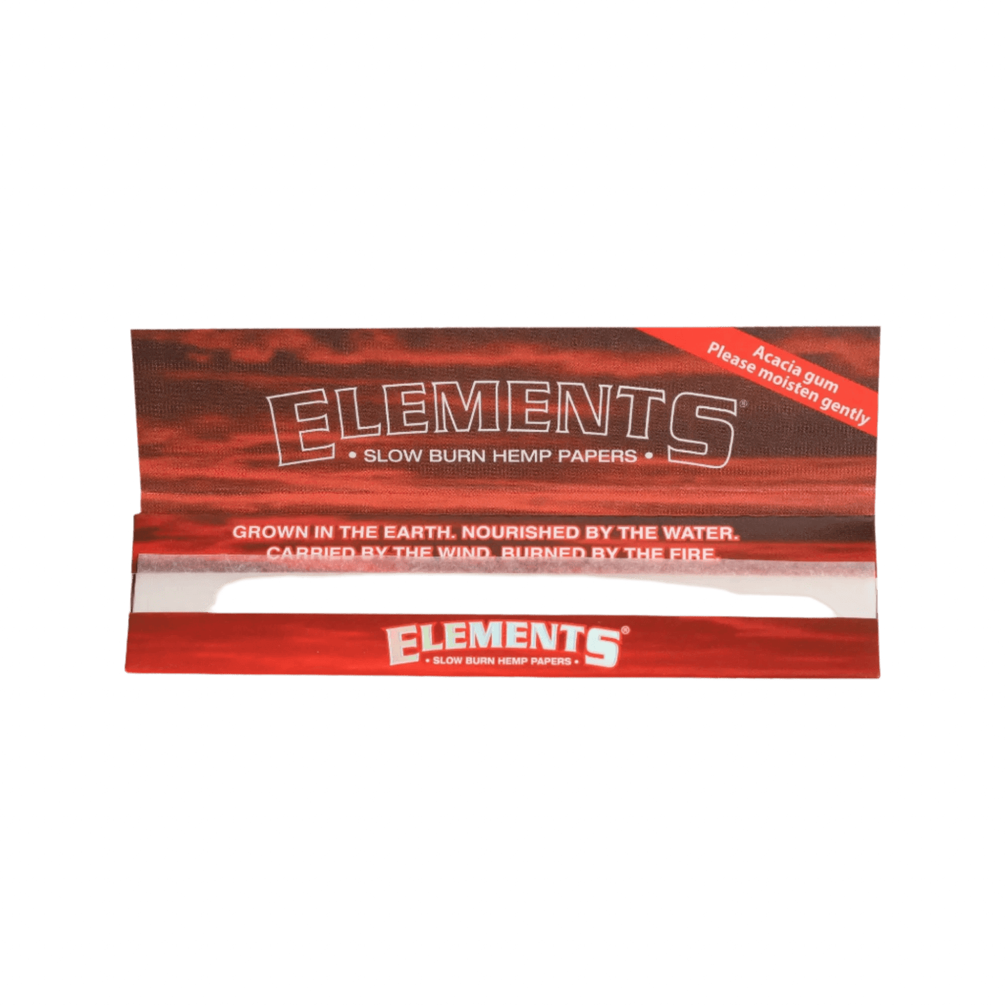 Elements Red Hemp Rolling Paper - Terp Temptation - ACESSOIRES - ELEMENTS