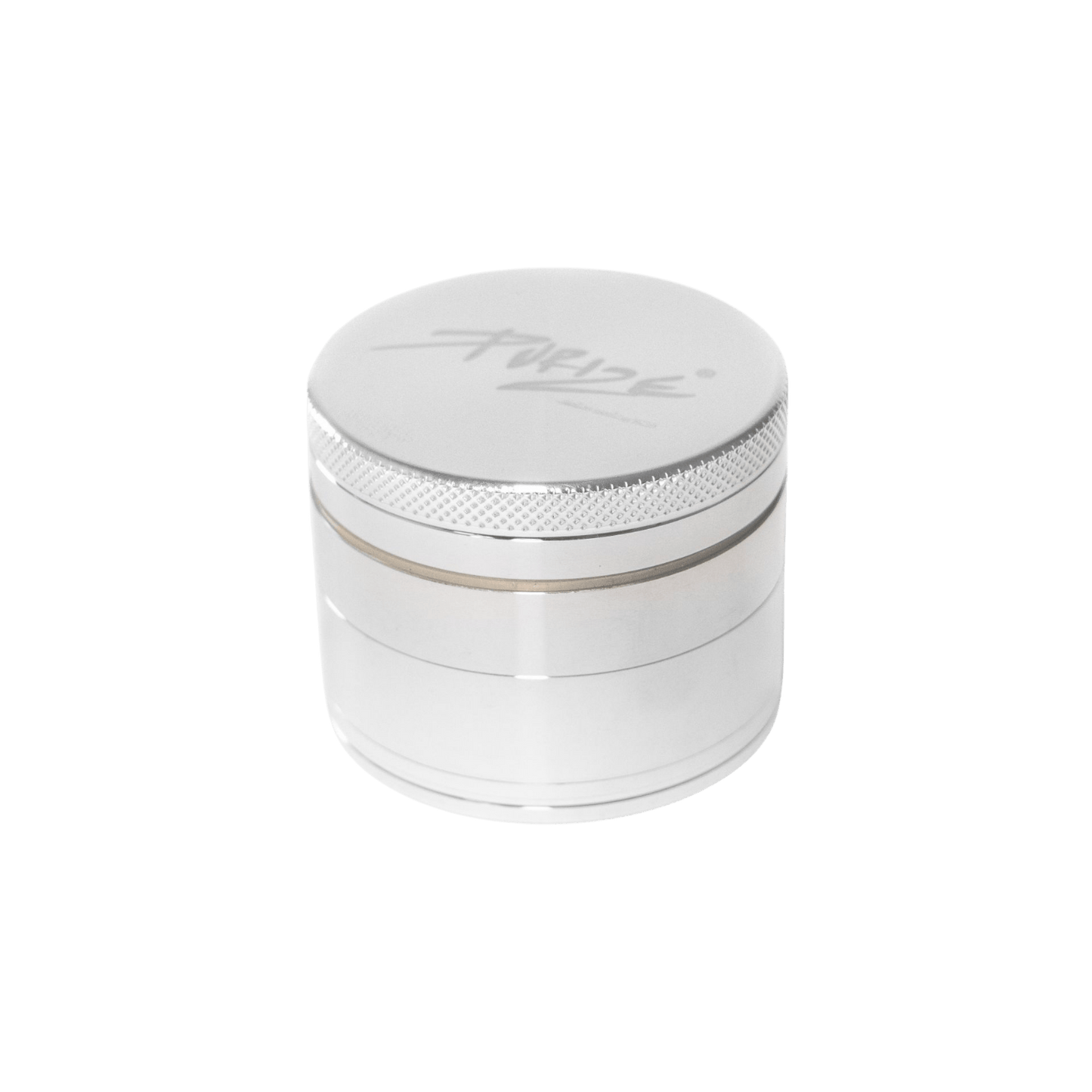 Purize 4 - Layer Grinder Metall Silver Grinder - Terp Temptation - ACESSOIRES - PURIZE