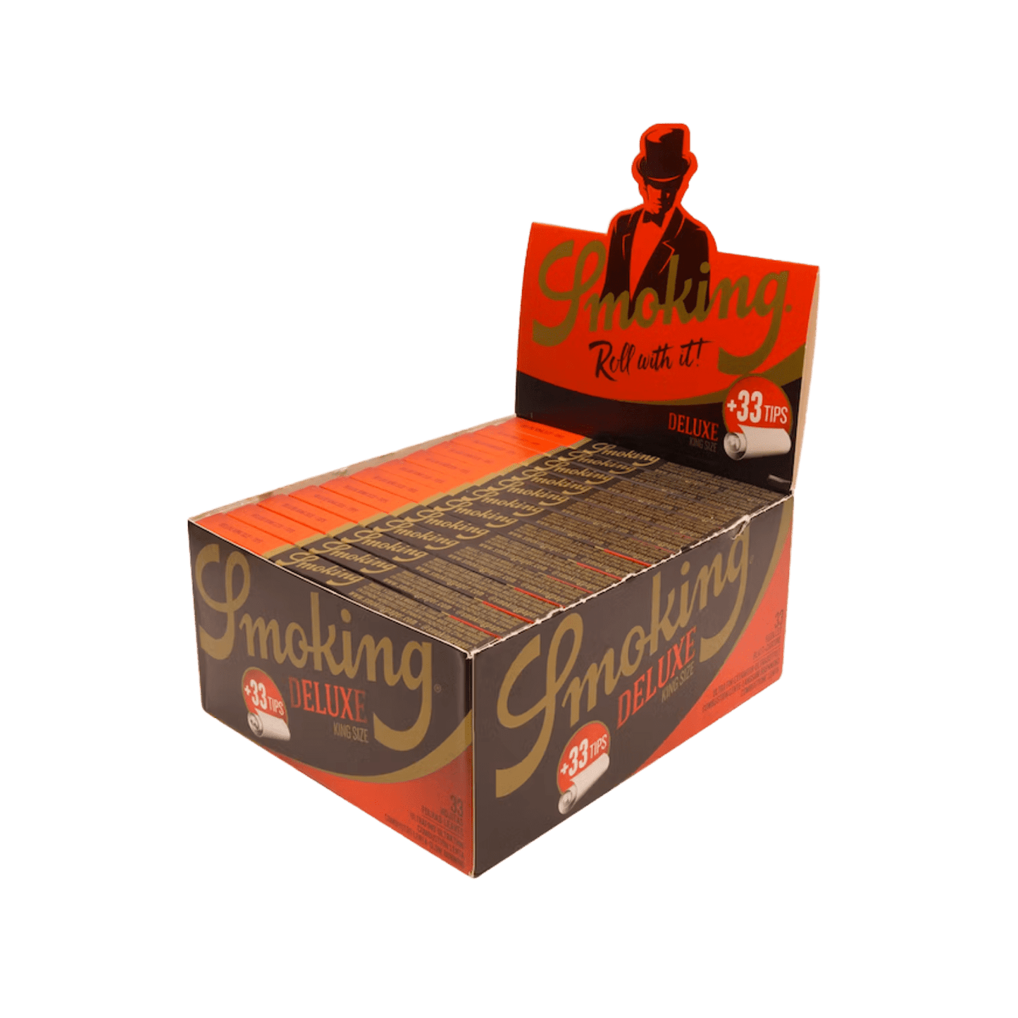 Smoking King Size Deluxe + 33 Tips 100 Years Edition Rolling Papers - Terp Temptation - ACESSOIRES - SMOKING