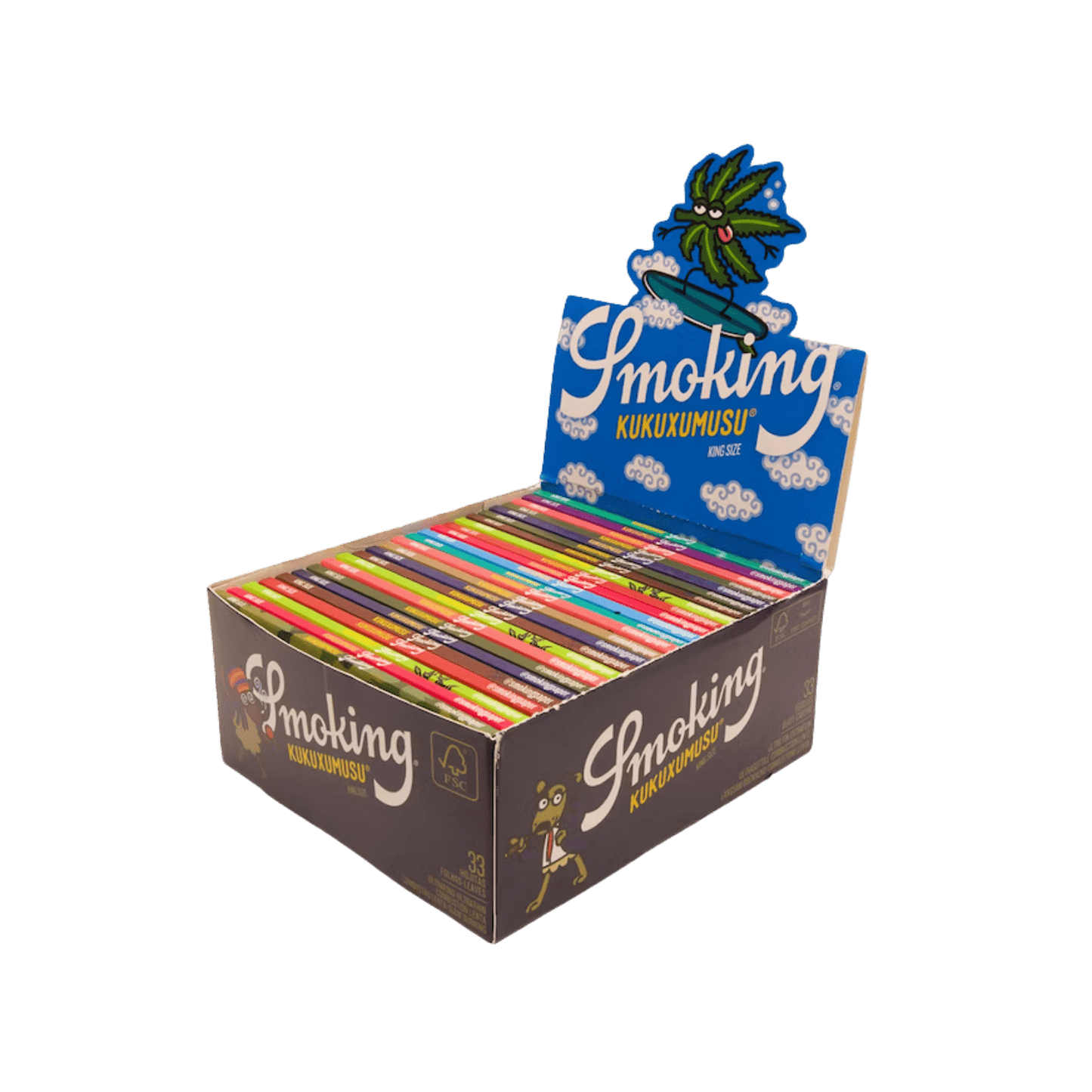 Smoking King Size KUKUXMUSU Rolling Papers - Terp Temptation - ACESSOIRES - SMOKING