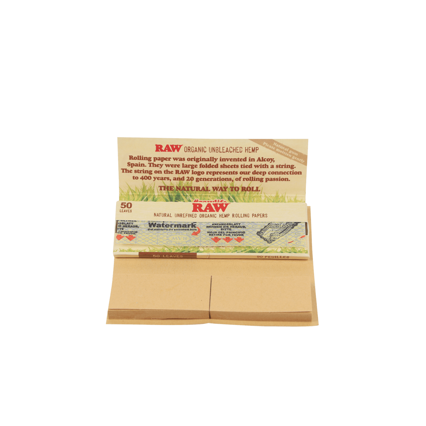 RAW Organic 1 1/4 Rolling Papers - Terp Temptation - ACESSOIRES - RAW