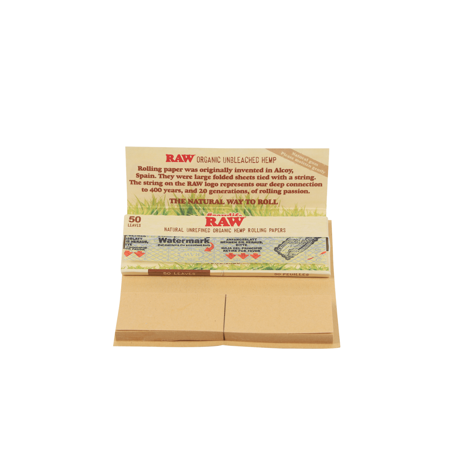 RAW Organic 1 1/4 Rolling Papers - Terp Temptation - ACESSOIRES - RAW