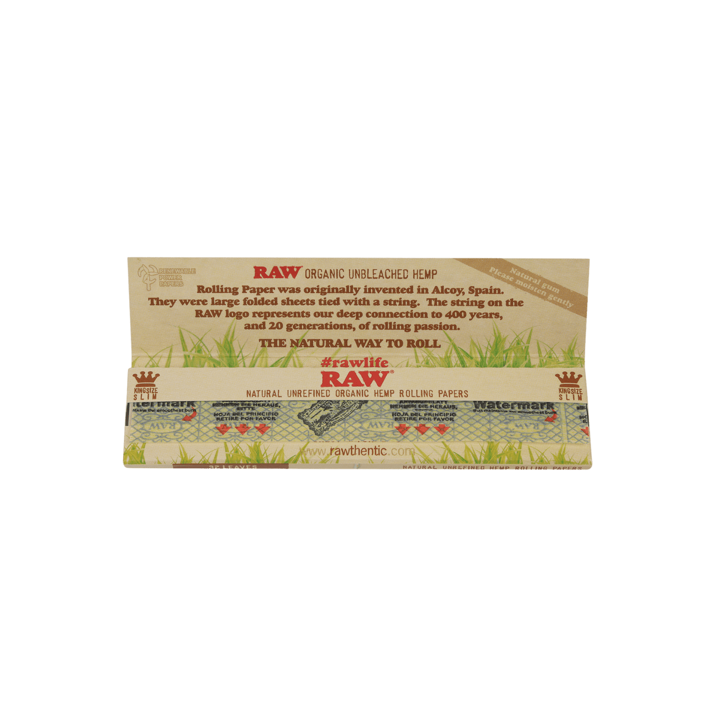 RAW Organic Rolling Papers - Terp Temptation - ACESSOIRES - RAW