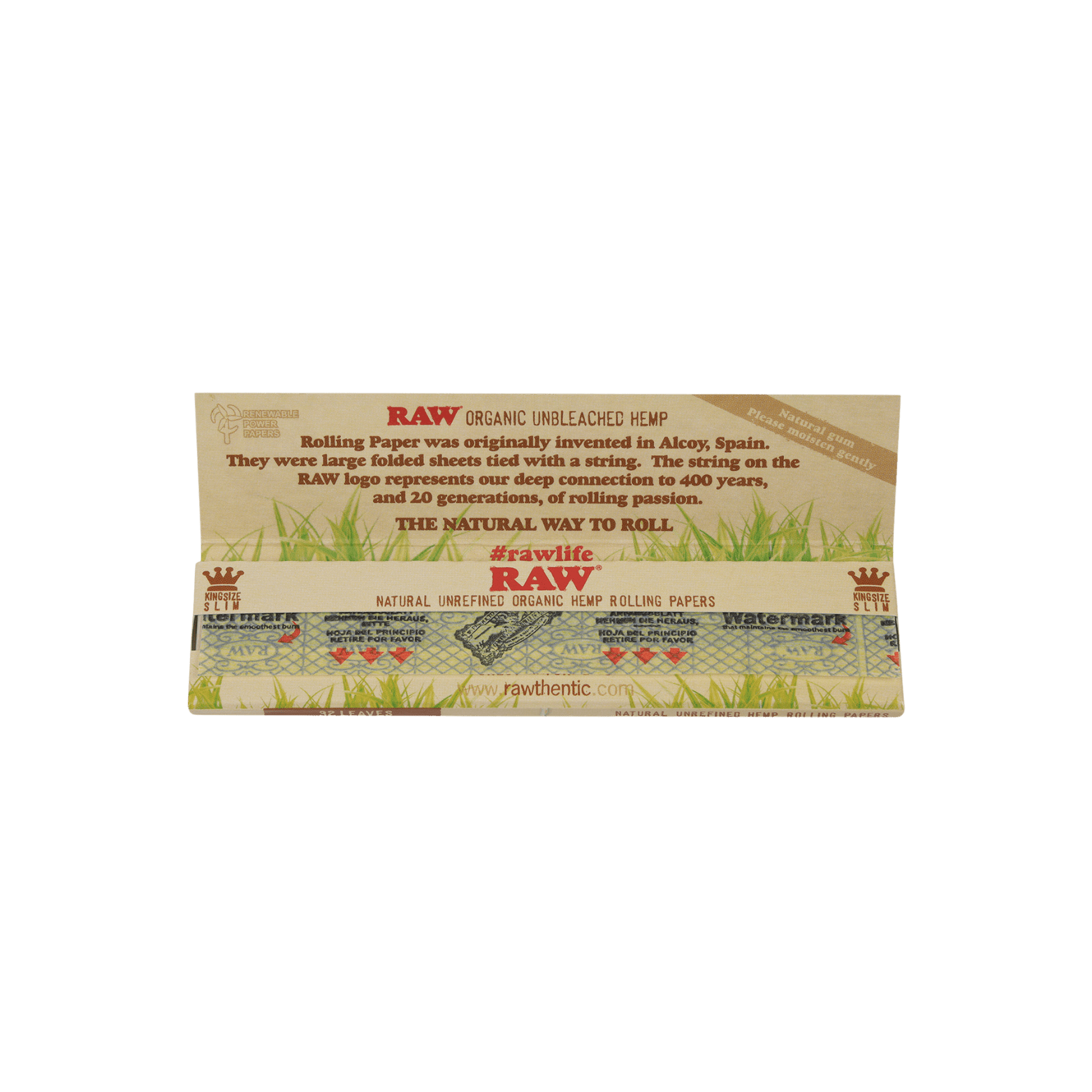 RAW Organic Rolling Papers - Terp Temptation - ACESSOIRES - RAW