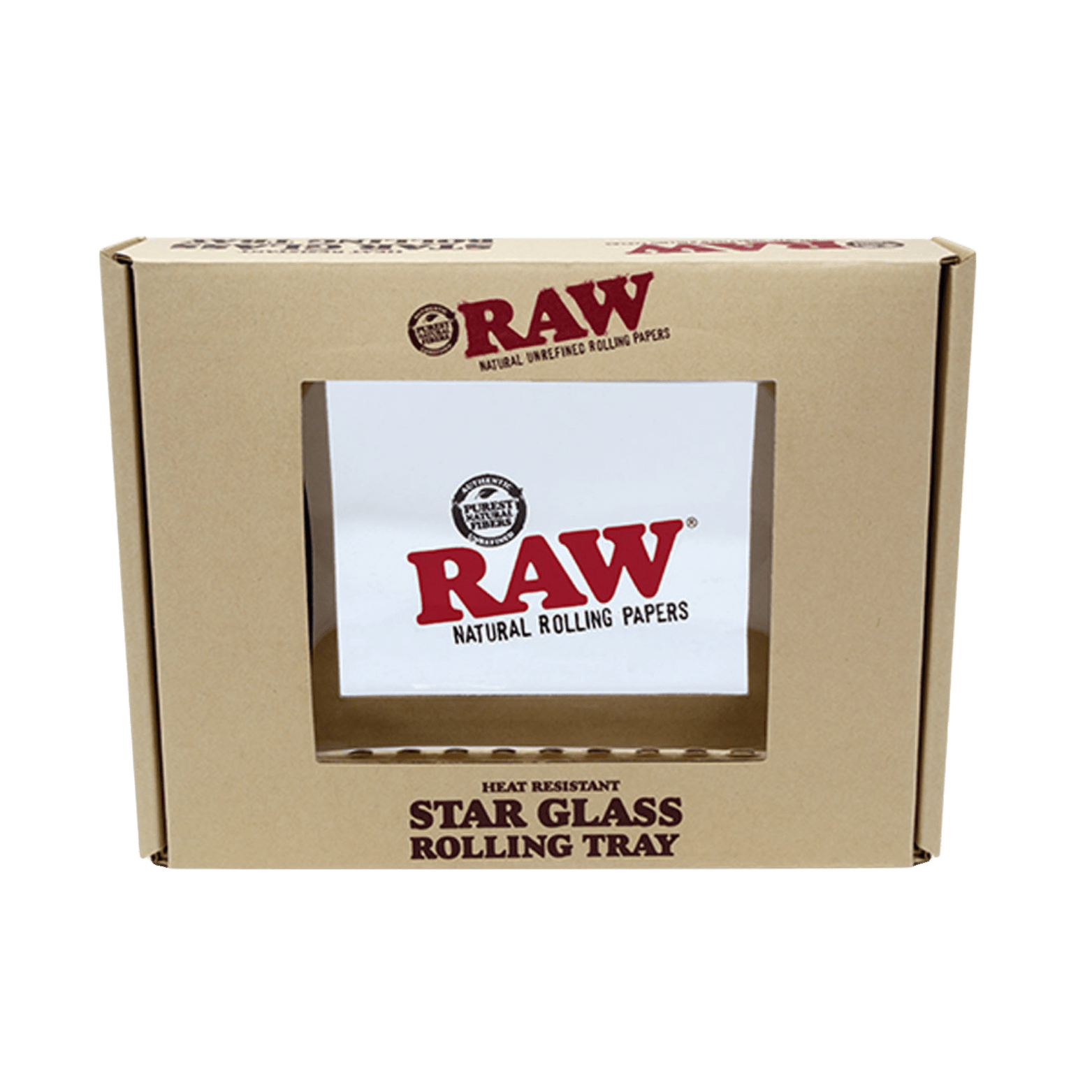 RAW Star Glass Tray - Terp Temptation - ACESSOIRES - PURIZE