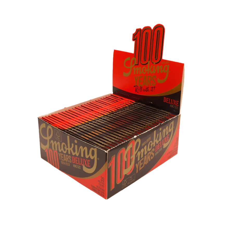 Smoking King Size Deluxe 100 Years Edition Rolling Papers - Terp Temptation - ACESSOIRES - SMOKING
